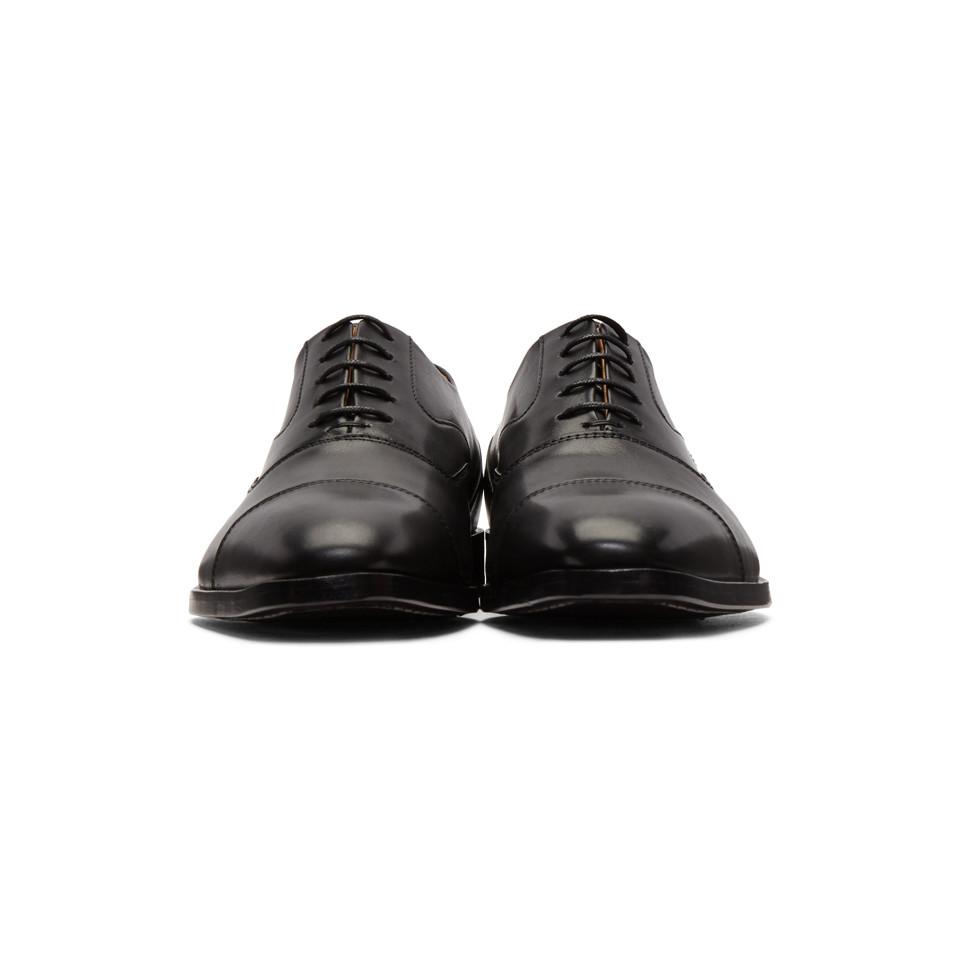 PS by Paul Smith Leather Black Tompkins Oxfords for Men - Lyst