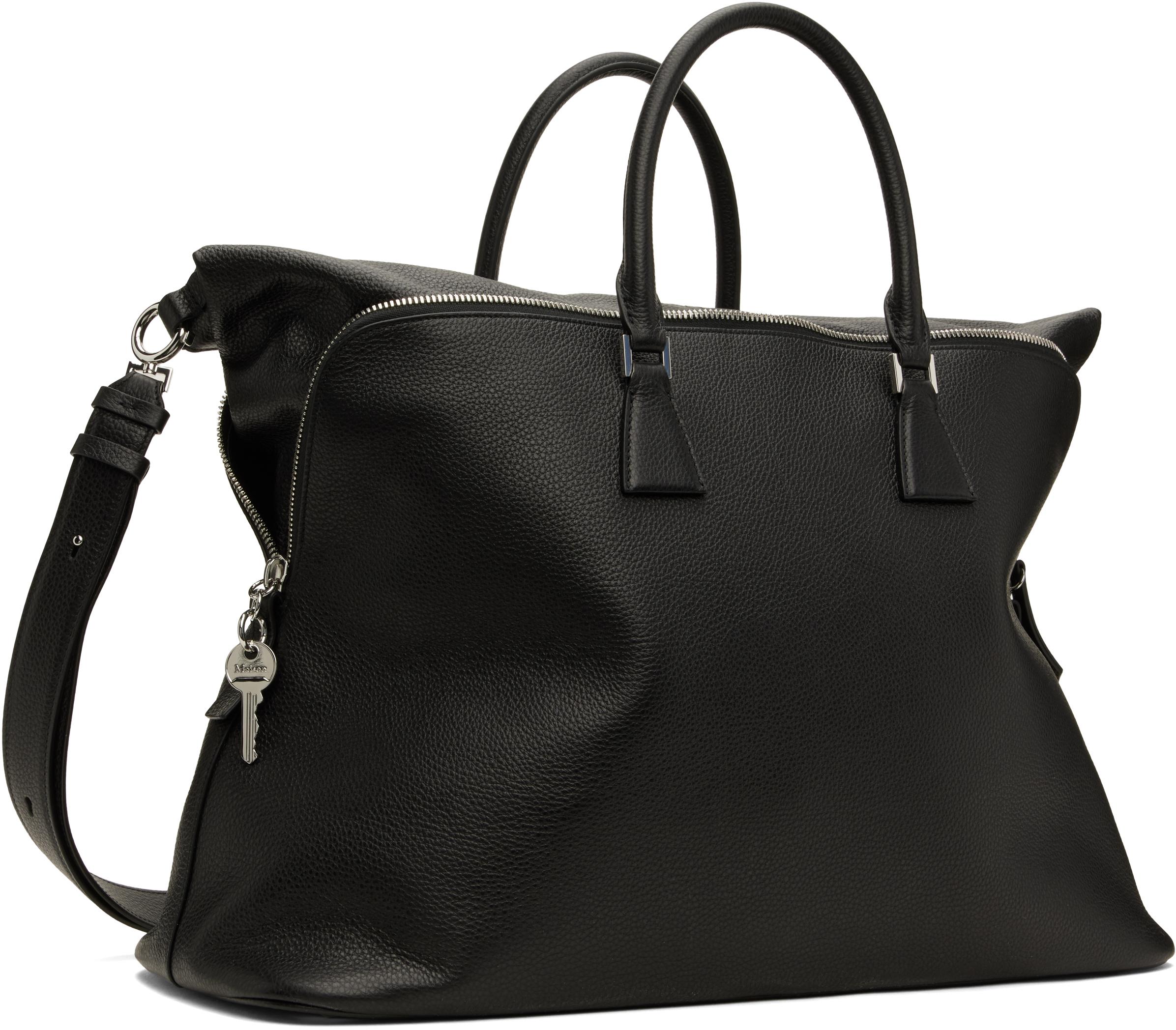 Maison Margiela 5Ac Soft Xl Tote in Black | Lyst