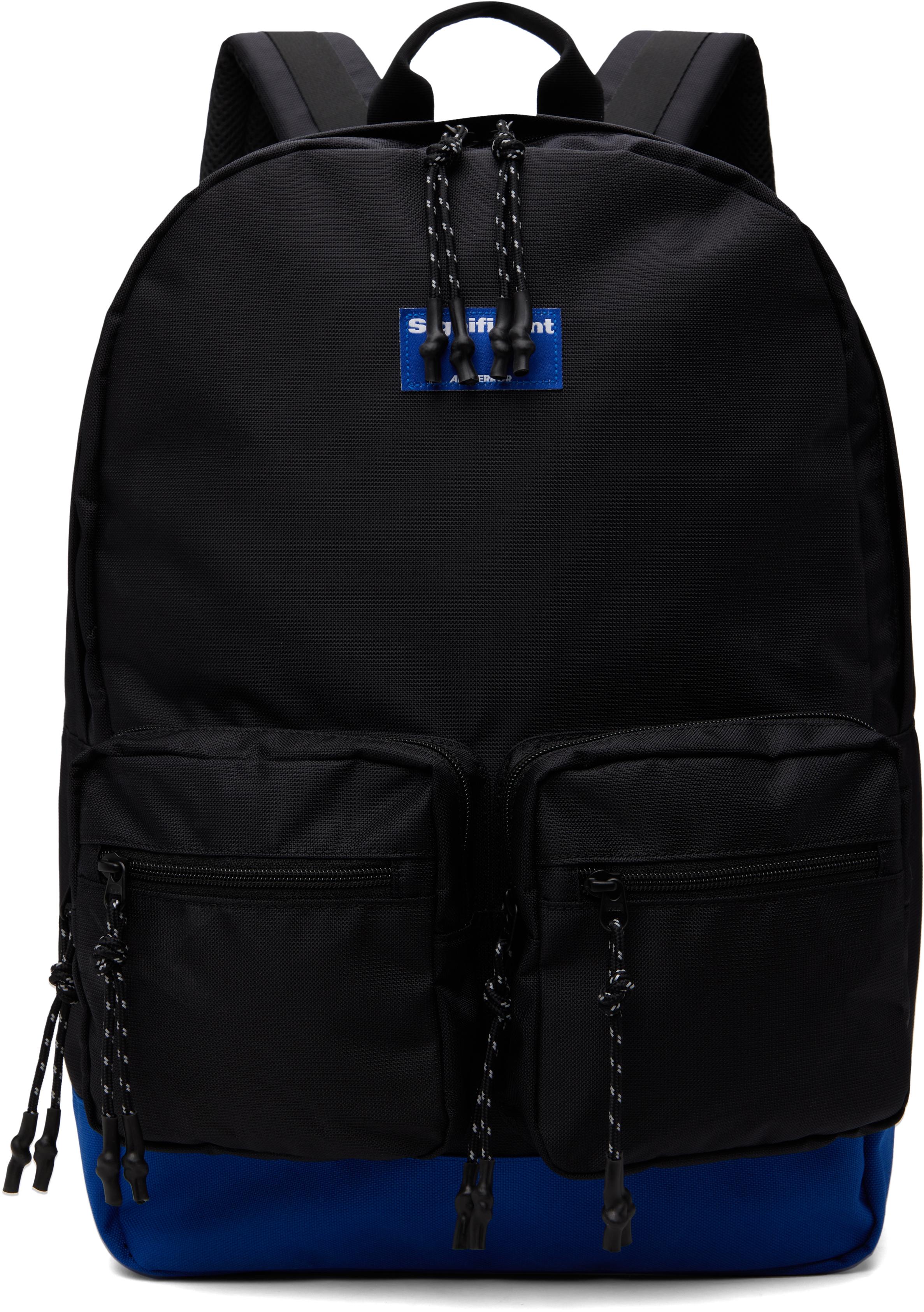 【ADERERROR】 Ader Error Blue Bag Noir Adererror Backpacks for Men | Online Sale up to 54% off | Lyst
