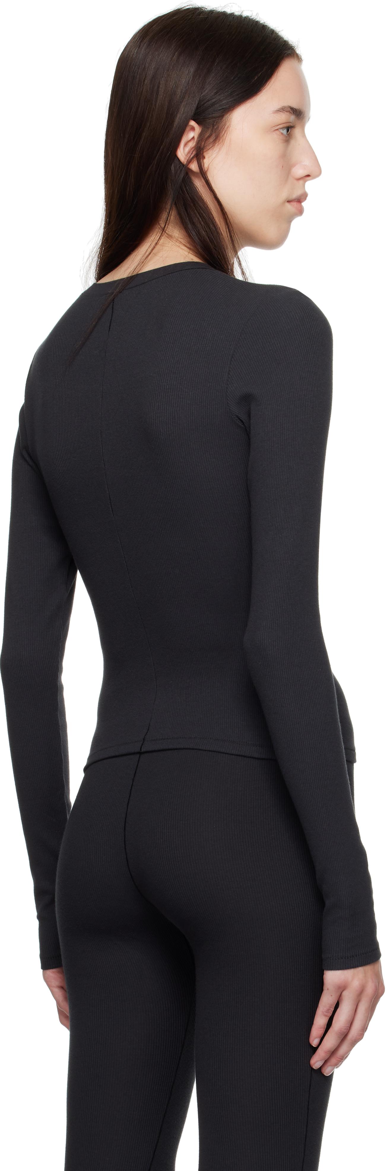 PLEATS PLEASE◇リブ長袖トップス