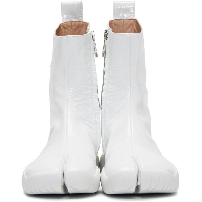 margiela flat tabi boots