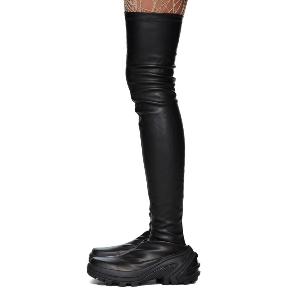 1017 ALYX 9SM Knee Boots in Red Womens Shoes Boots Over-the-knee boots 