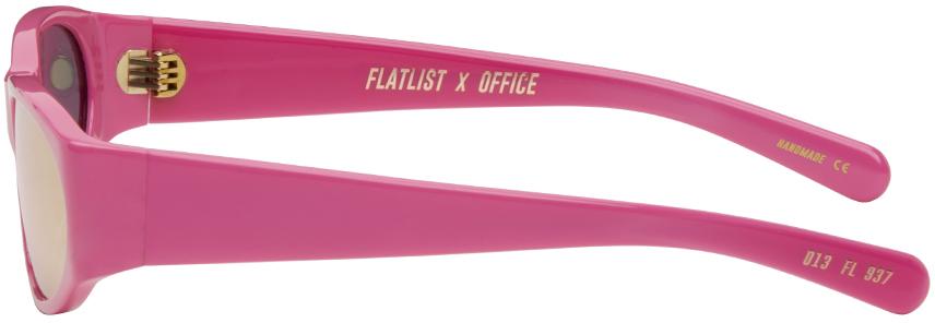 FLATLIST EYEWEAR メンズ ブラック Eddie Kyu サングラス サングラス