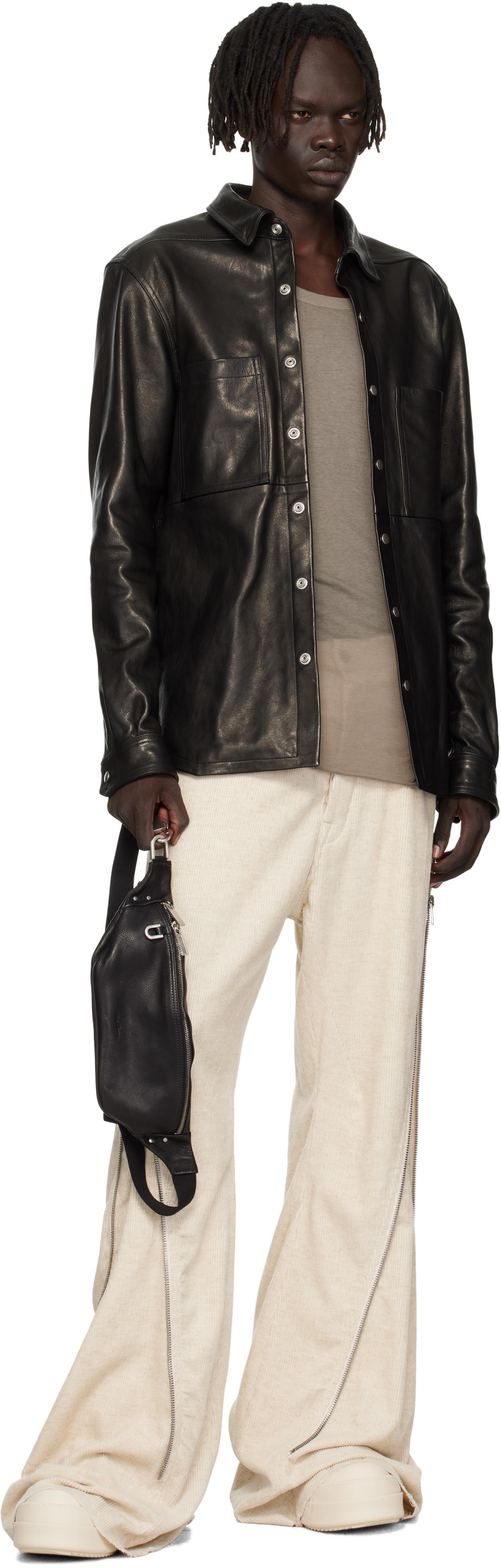 Rick Owens Concordians Geo Bumbag Pouch in Black for Men | Lyst