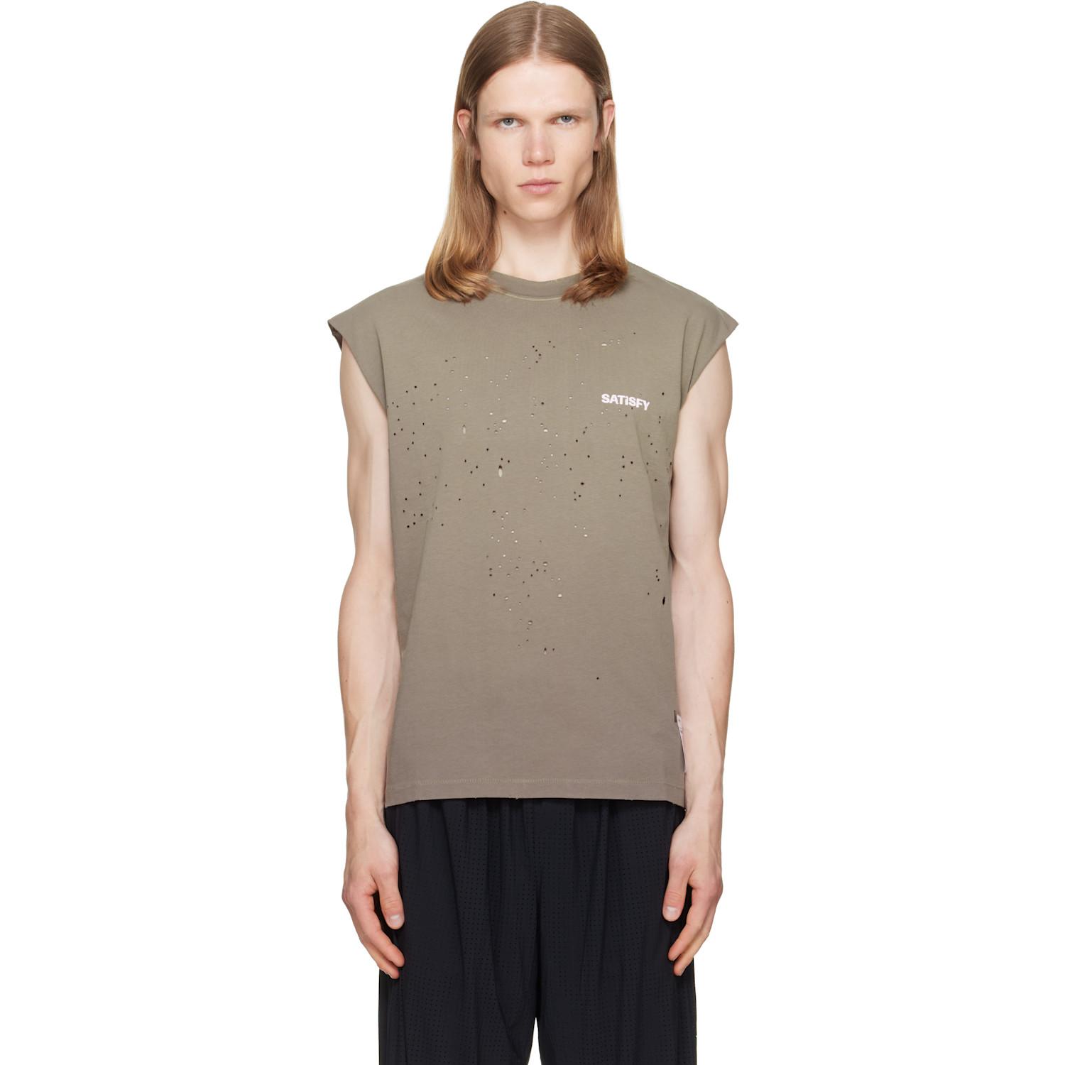 Satisfy ノースリーブTシャツ メンズ | Lyst