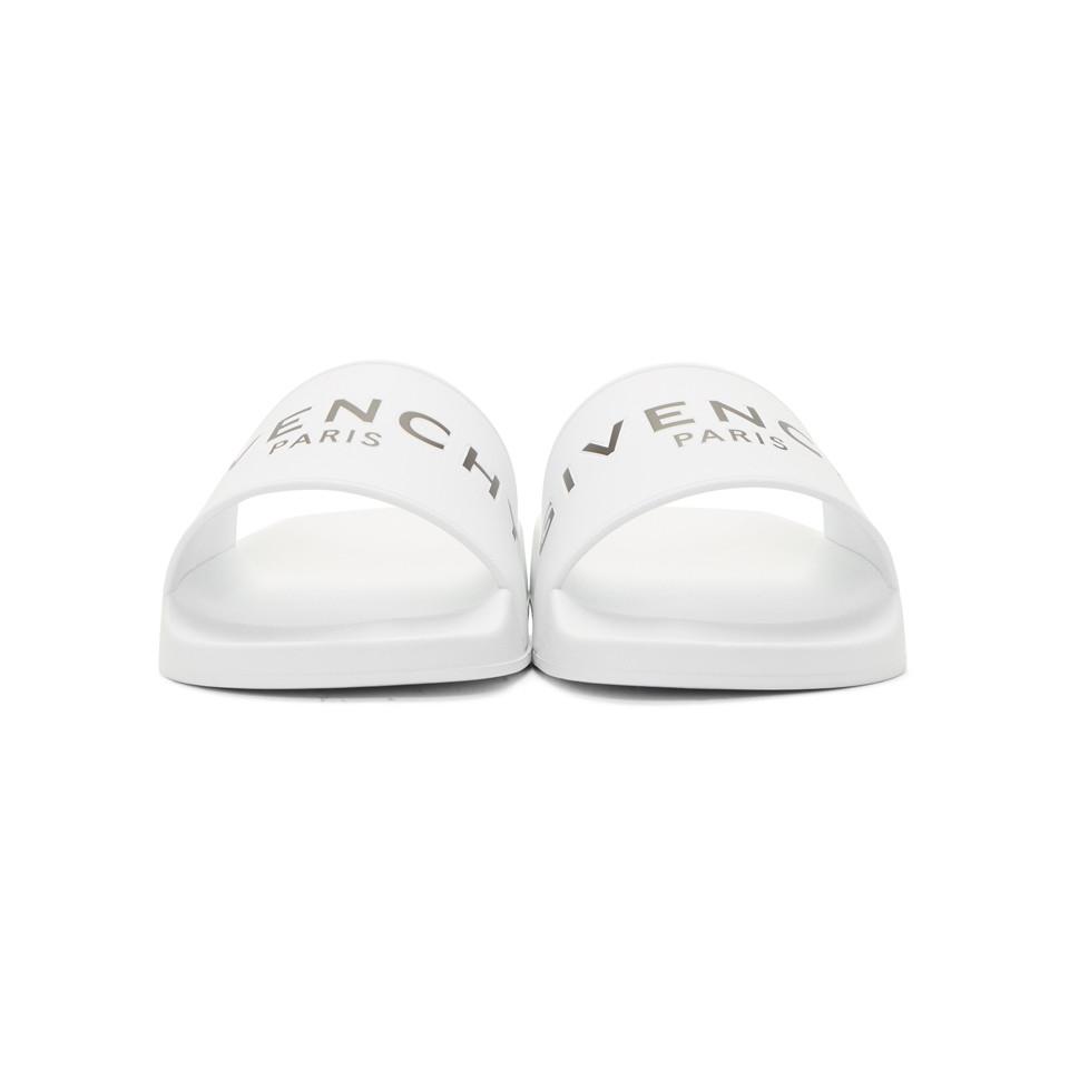 claquette givenchy blanche