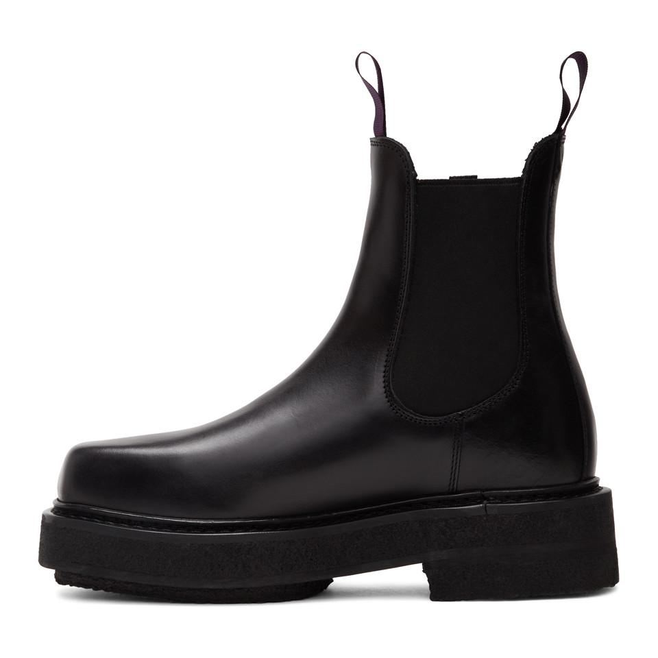 Eytys Leather Black Ortega Chelsea Boots for Men - Save 26% - Lyst