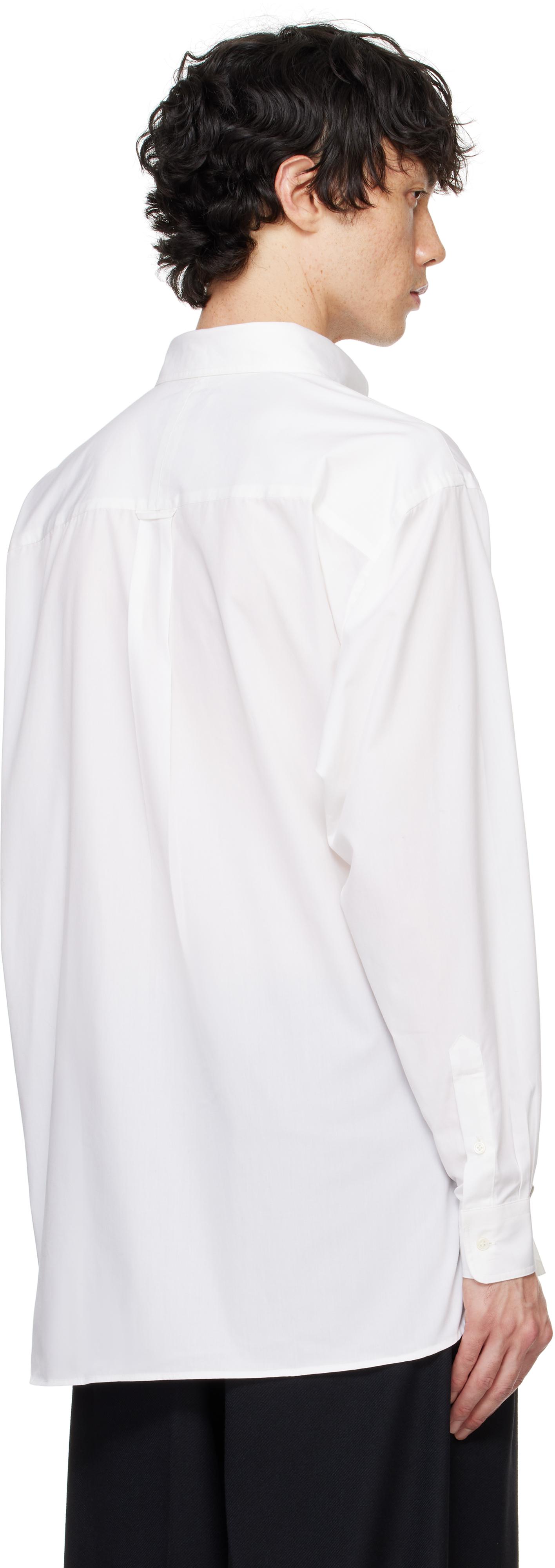 RAINMAKER KYOTO Long Point Collar Dougi Shirt in White for Men | Lyst