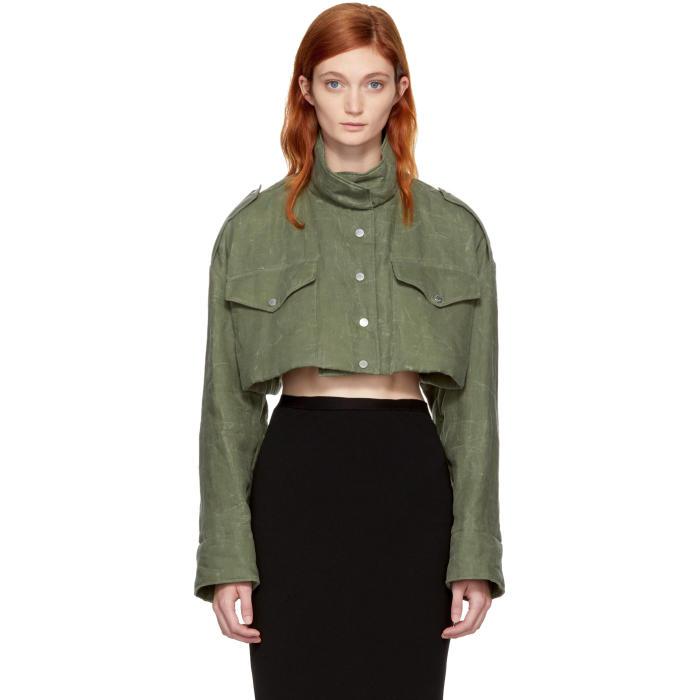 cropped m65 jacket