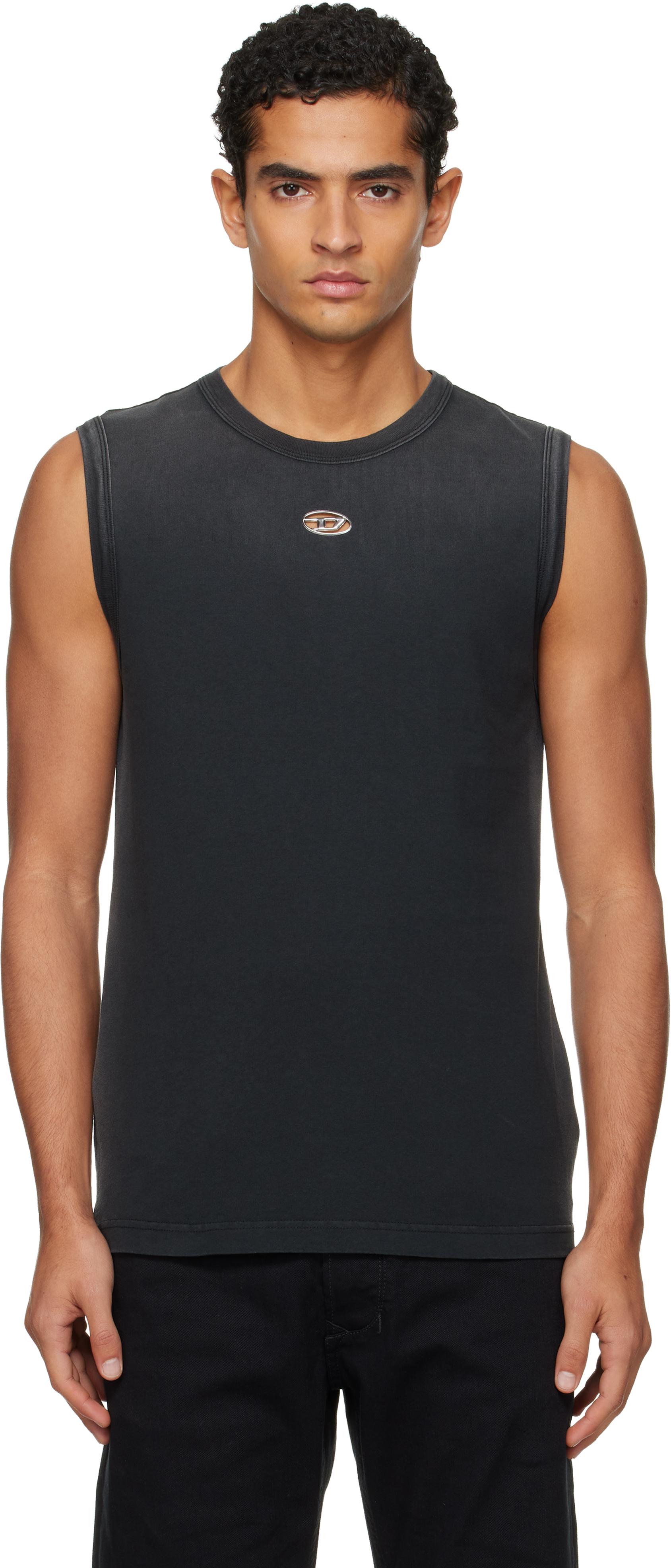 DIESEL Men's Sleeveless Knit Tシャツ DIESEL Men's Sleeveless Knit