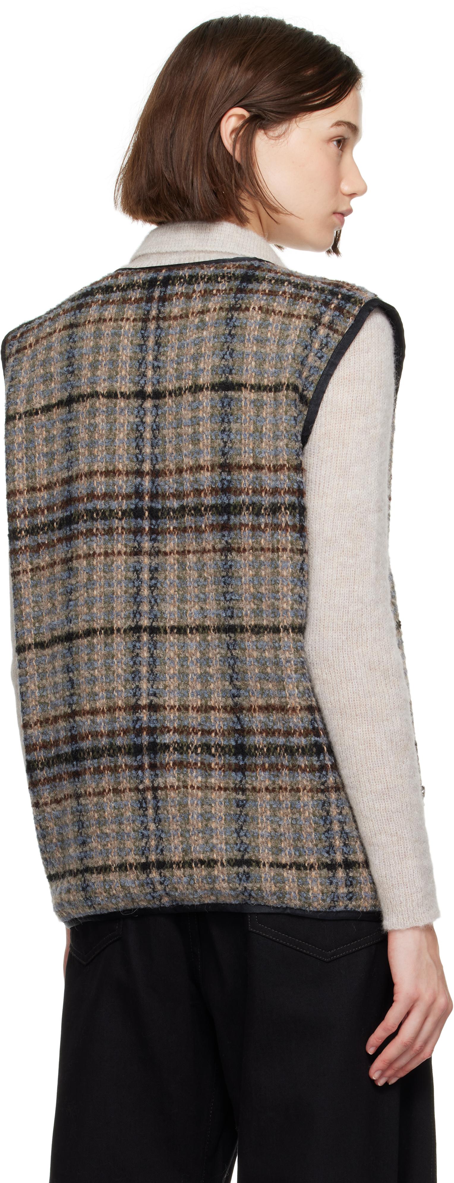 Needles W.U. Piping Vest in Black | Lyst UK