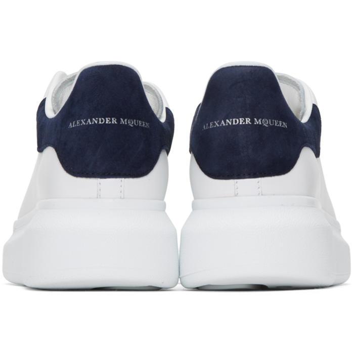 white and navy alexander mcqueen's