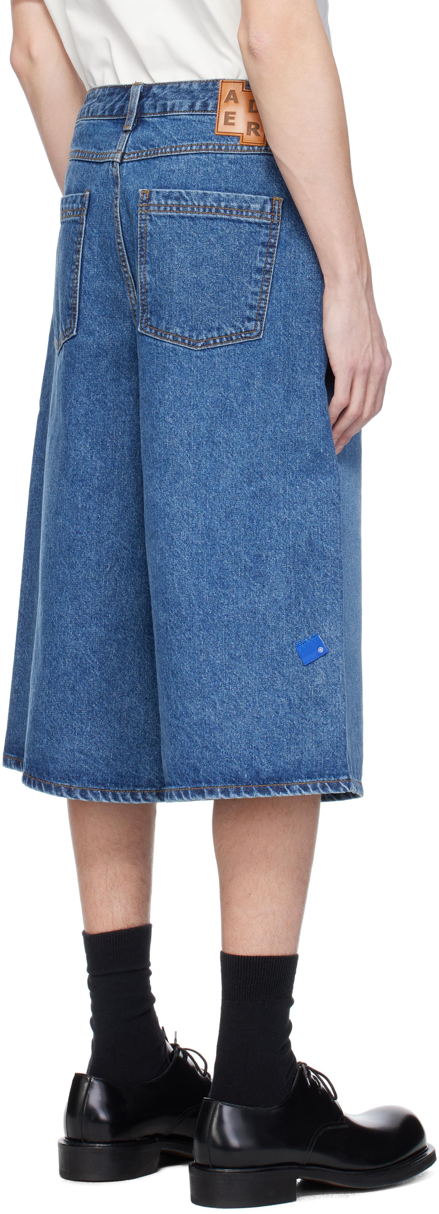 Adererror Sig; Trs Tag 01 Denim Shorts in Blue for Men | Lyst