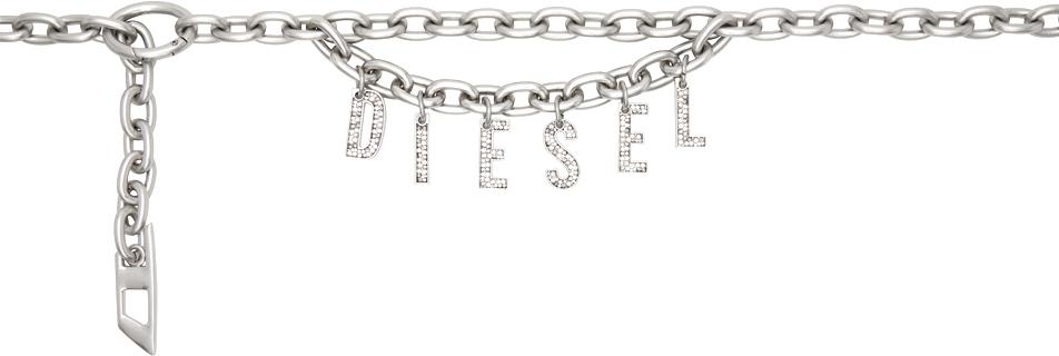 DIESEL（ディーゼル）の「レディース メタル チェーンベルト