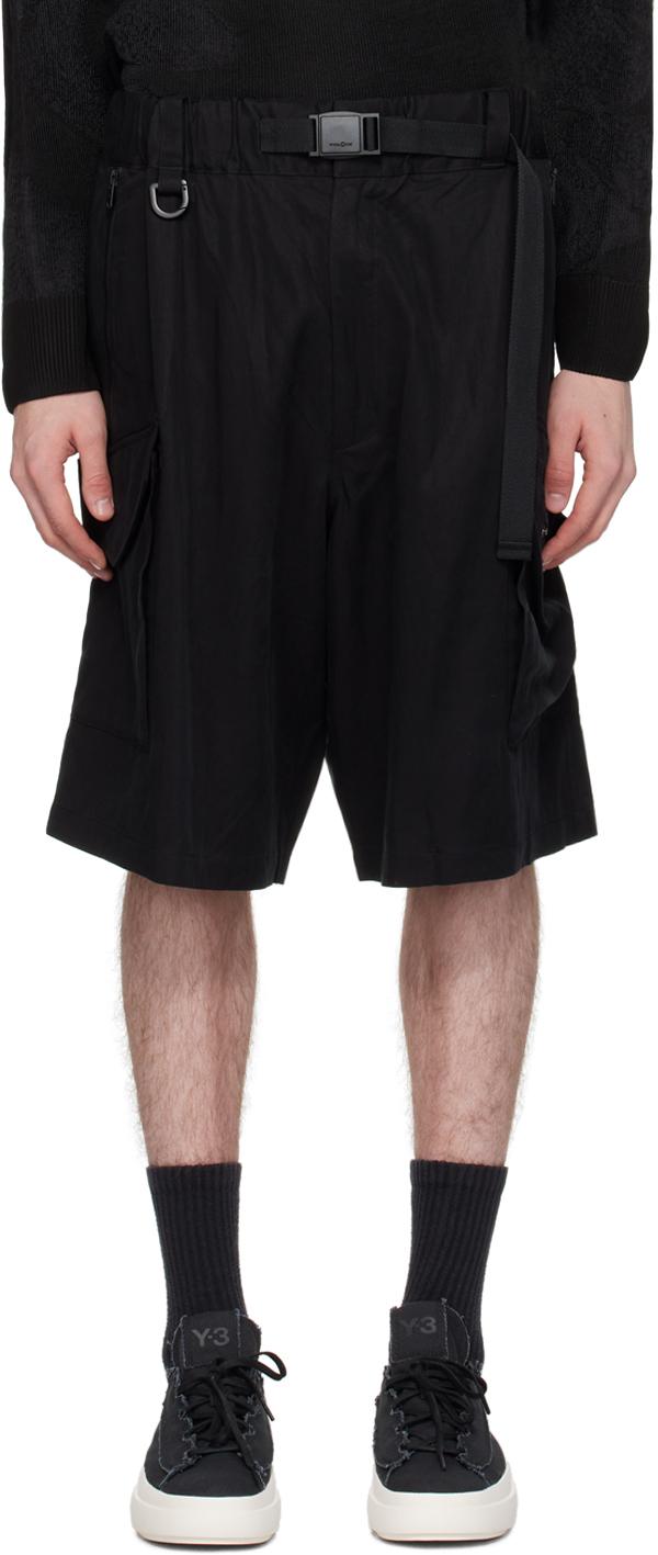 Vivienne Westwood メンズ ブラック パネル ショートパンツ Vivienne Westwood メンズ ブラック パネル ショートパンツ