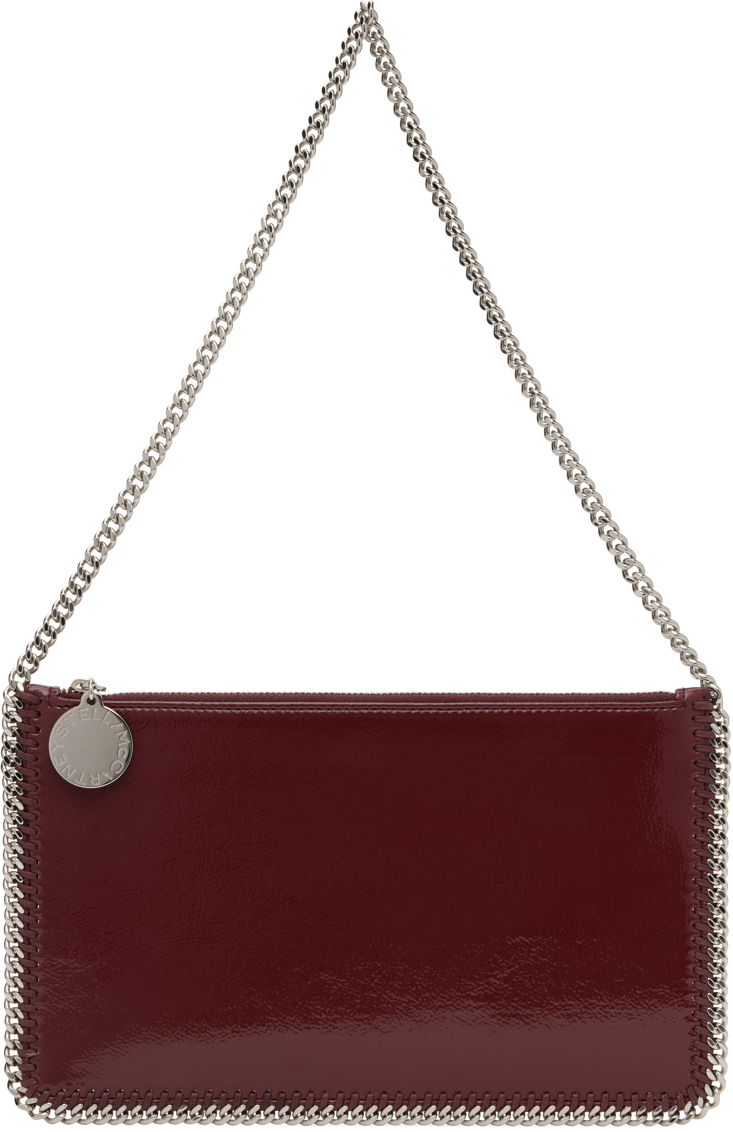Stella McCartney レディース パープル バーガンディ Falabella バッグ 