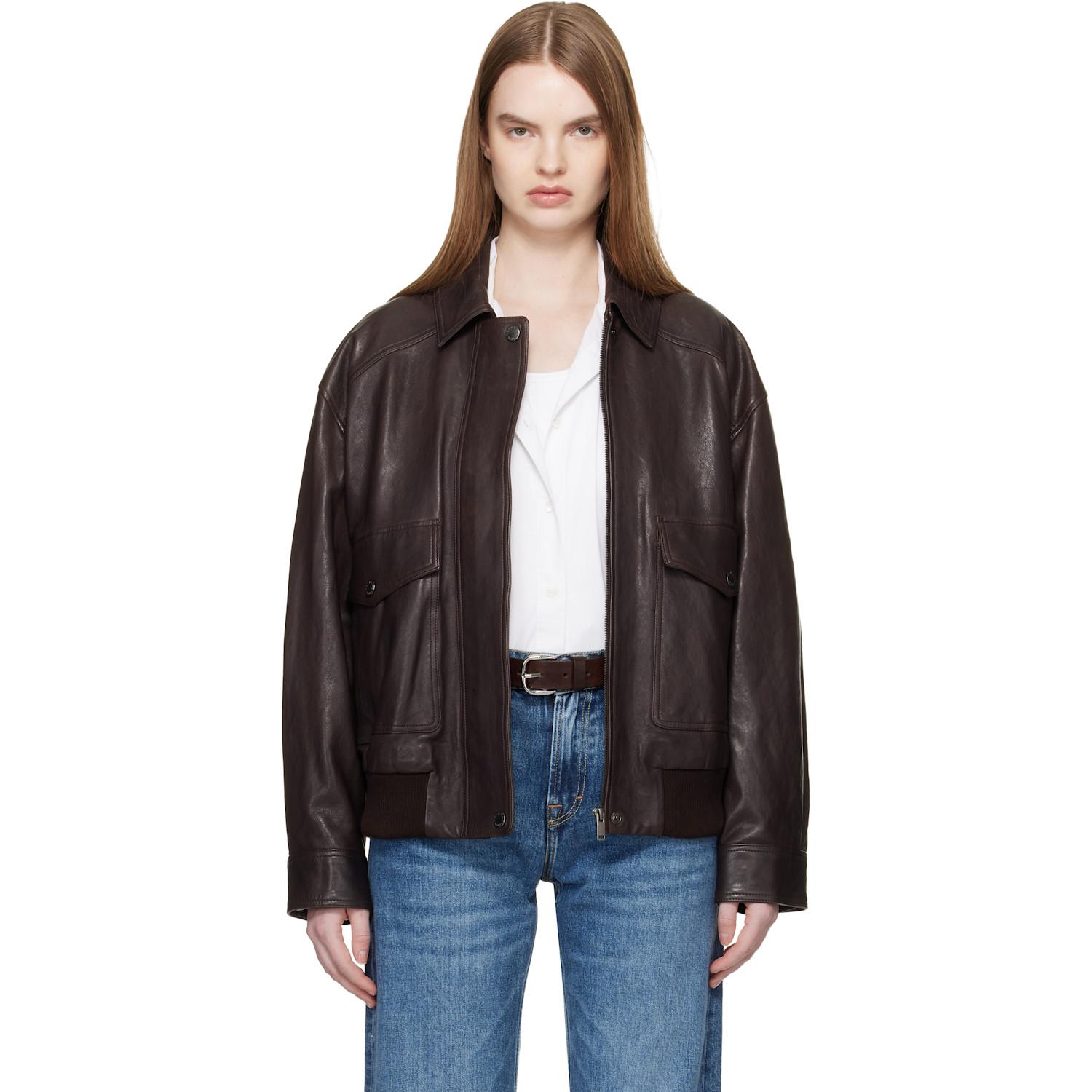 Weekend by Maxmara Leather jackets for Women | Online Sale up to