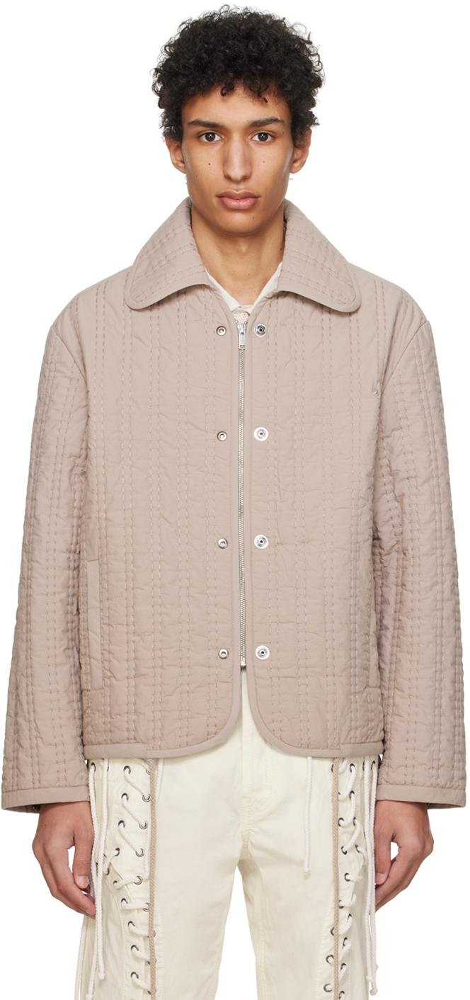 Stone Island メンズ ブラック コンパスバッジ ジャケット Stone Island メンズ ブラック コンパスバッジ ジャケット