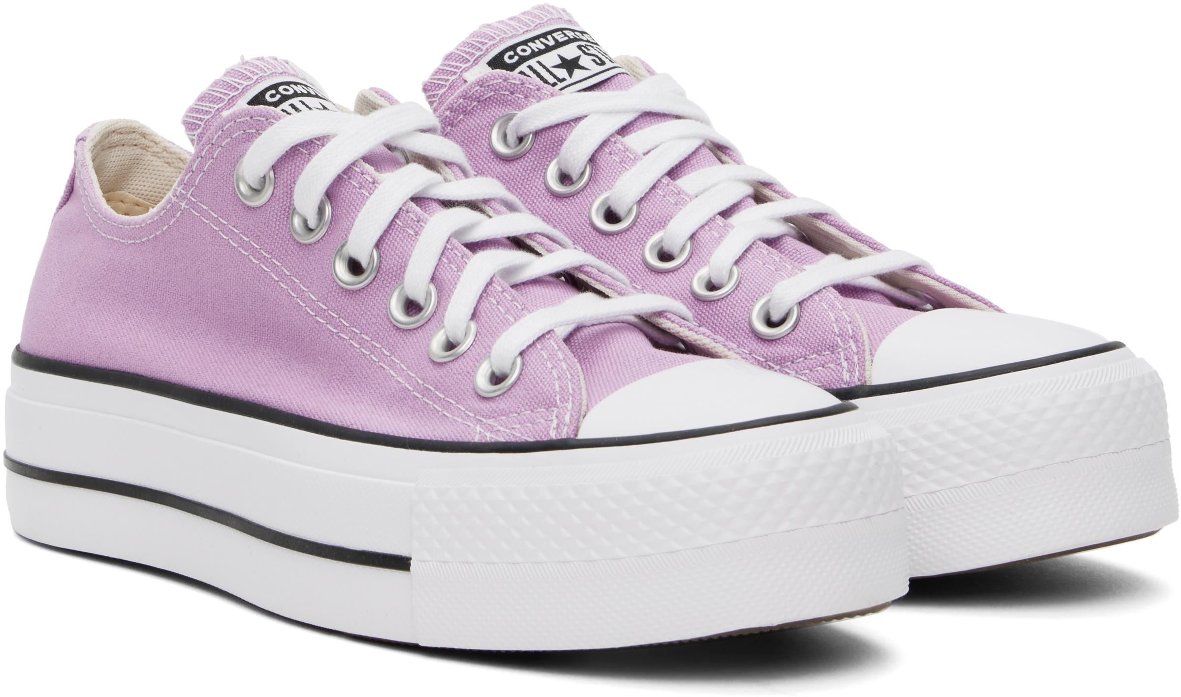 Low Top Purple Chunky Converse Converse Chuck Taylor All Star Lift