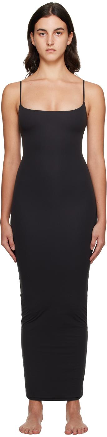 electric blue long sleeve dress Shapewear V-Neck Ruched Bodycon Midi Dress | Long Sleeve main image 1