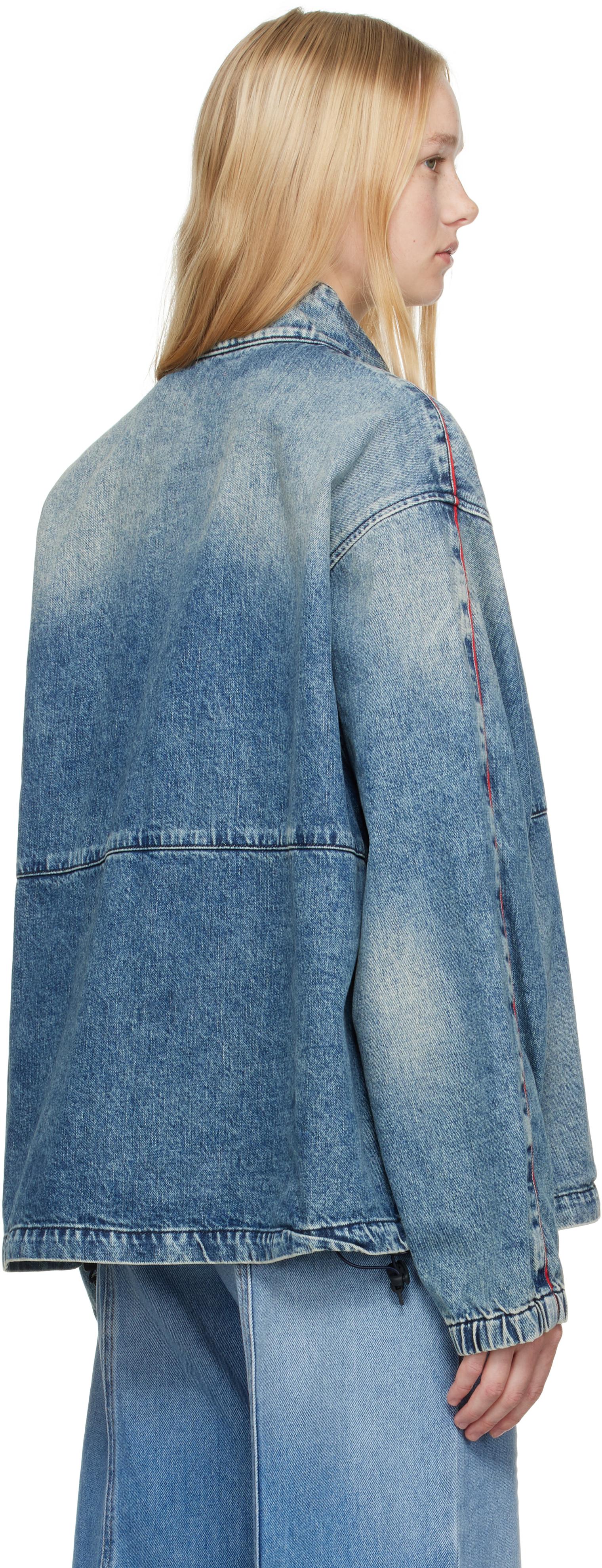 DIESEL D-Krap-S2 Denim Jacket in Blue | Lyst