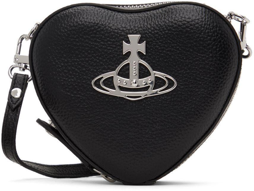 【Vivienne Westwood】バッグ LOUISE HEART Vivienne Westwood - Louise Heart crossbody bag black - The