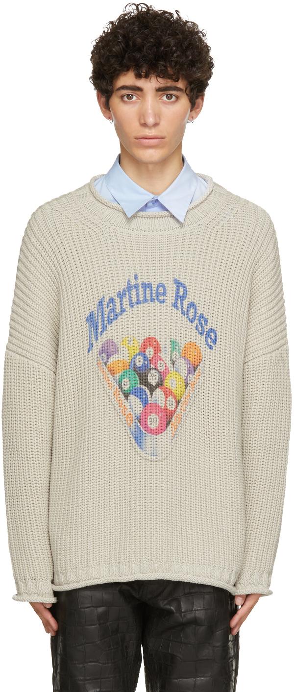 Martine Rose メンズ グレー セーター Ddfinance Com