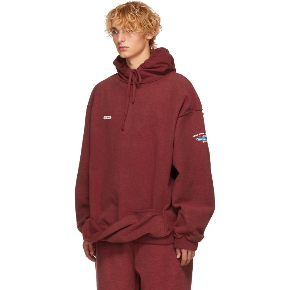 red shark hoodie