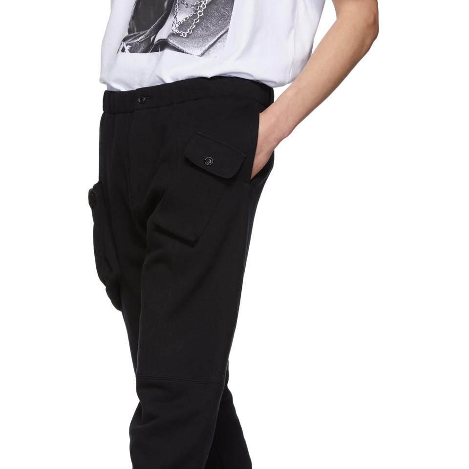 french terry cargo pants