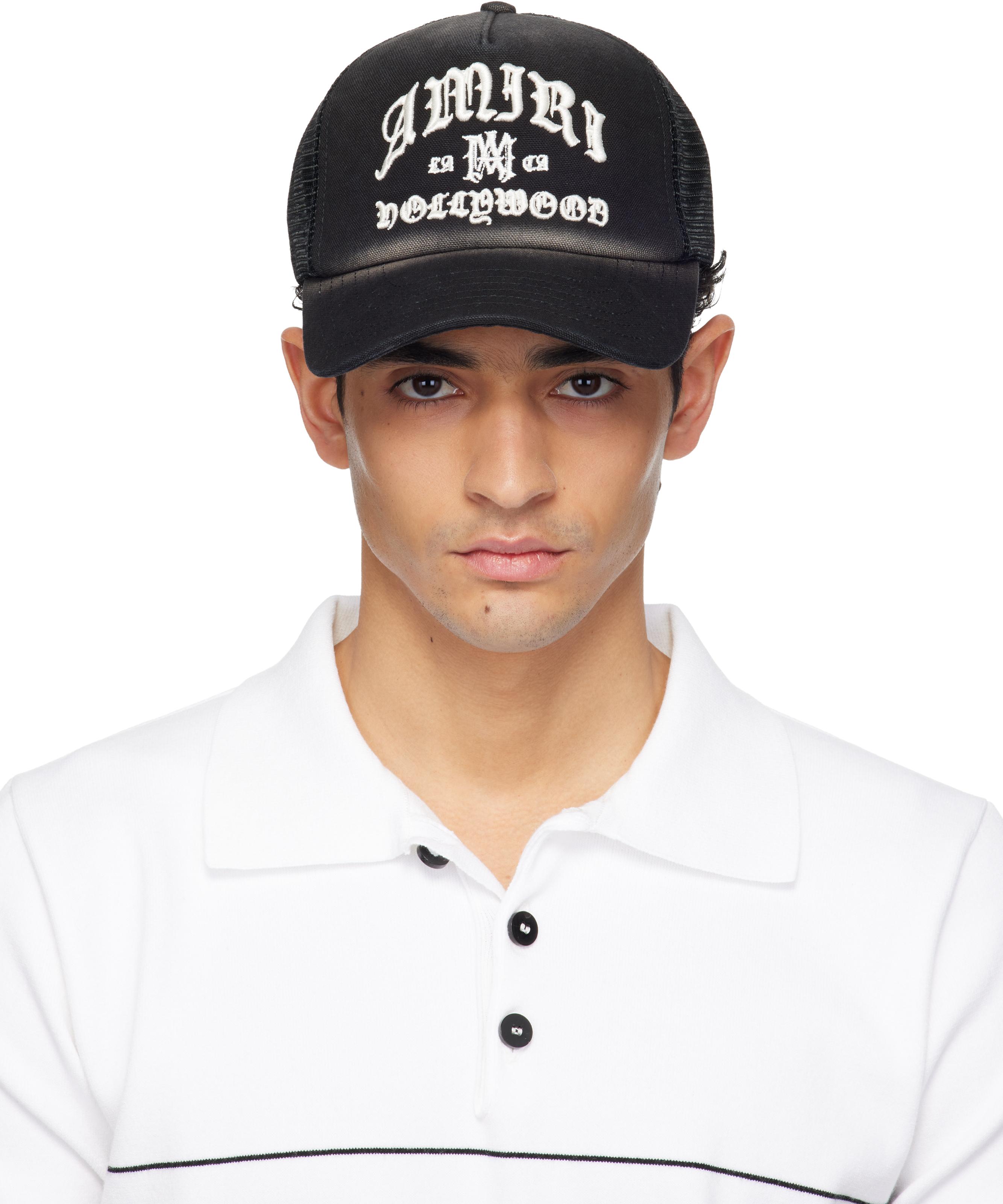 アミリ 3スター トラッカーハット ブラック/ホワイト 最終値下げ AMIRI 3 Star トラッカーハット | ブラック | FARFETCH JP