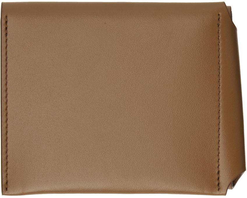 Acne Studios メンズ ブラウン フォールド 財布 財布 & カード