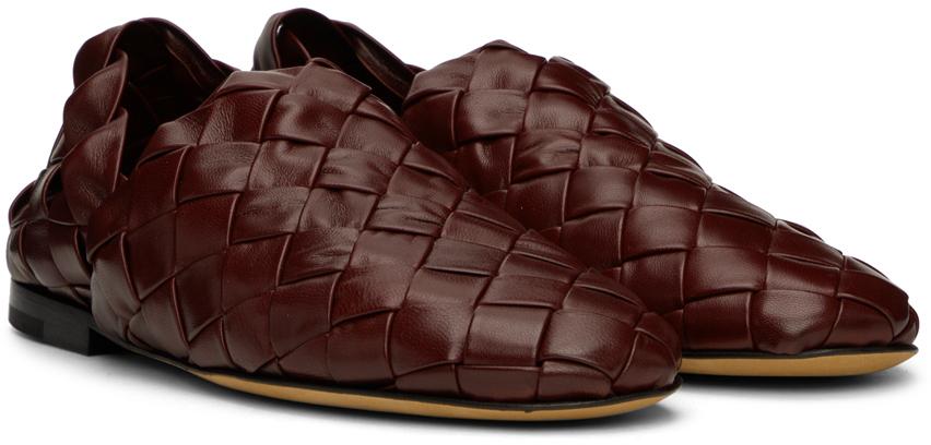 BOTTEGA VENETA バーガンディ トングサンダル BOTTEGA VENETA バーガンディ サンダル