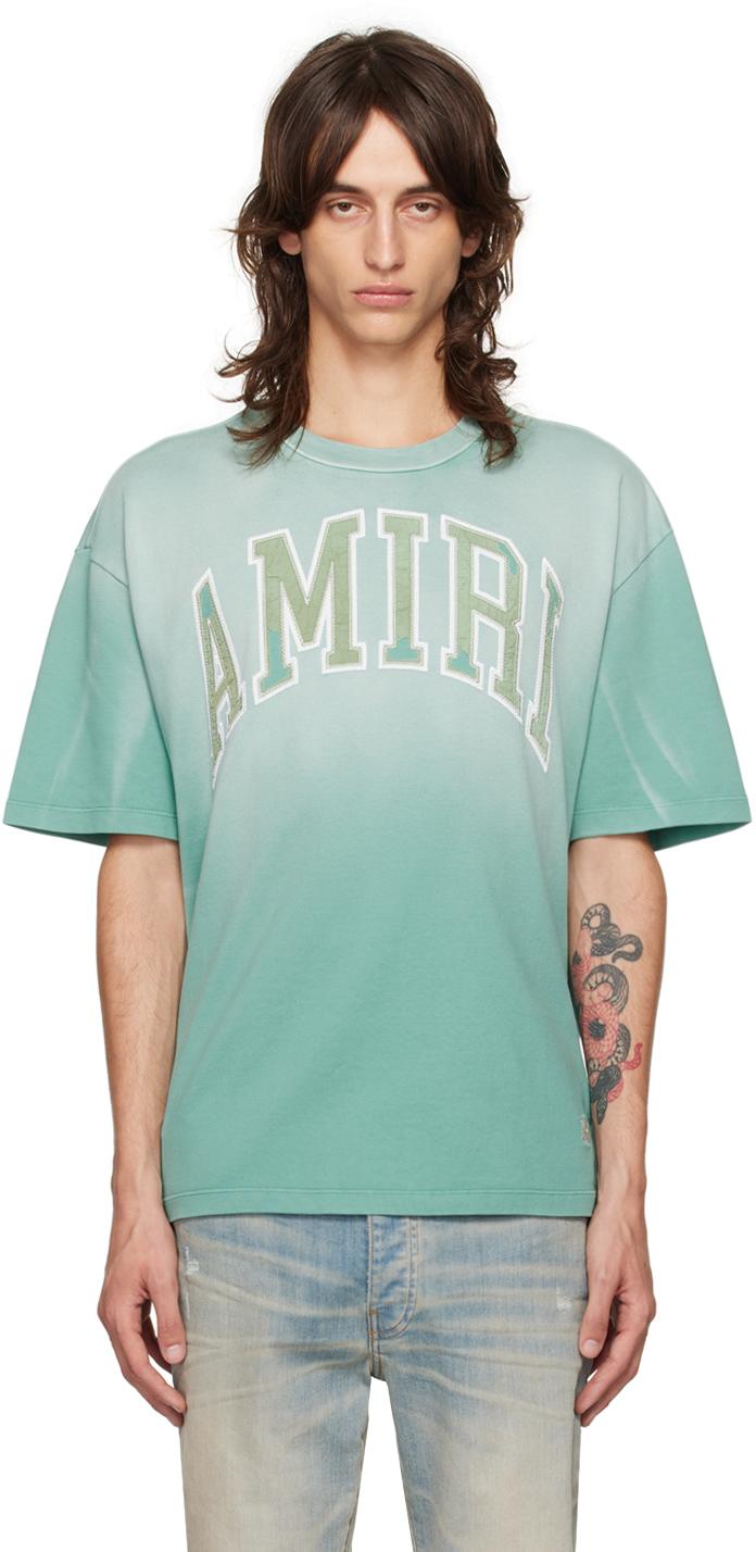 Amiri Vintage Oversized T-Shirt in Green for Men | Lyst