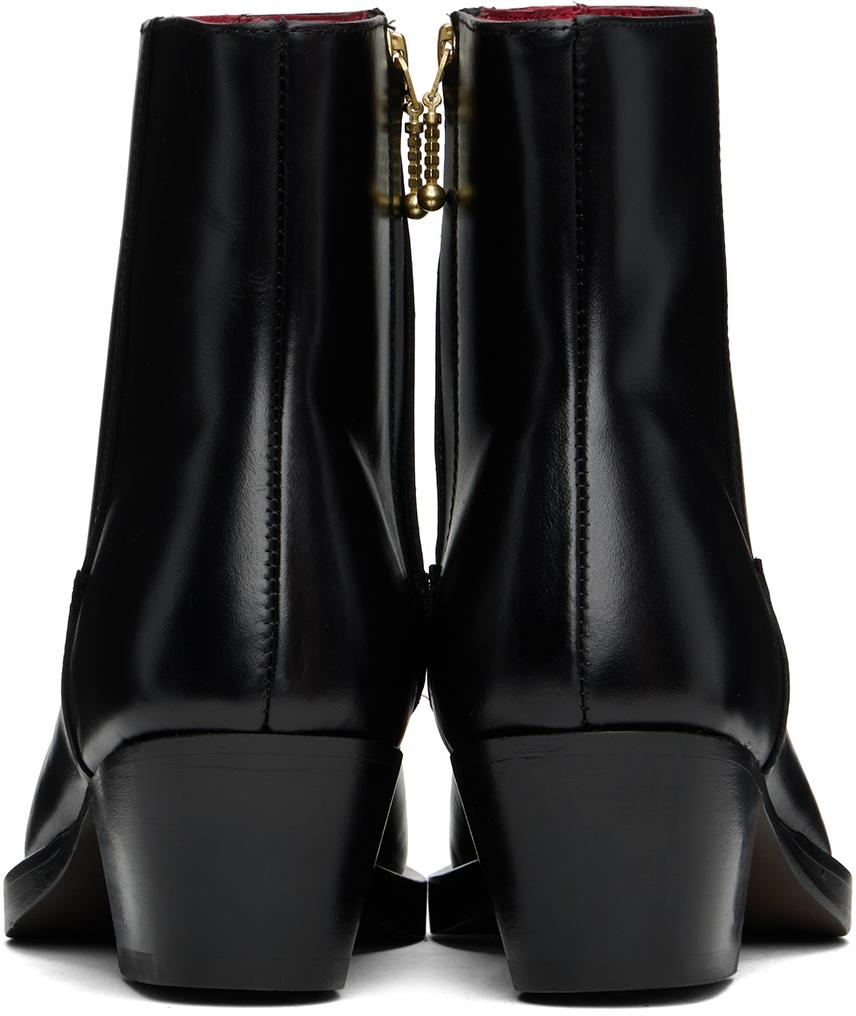 【関税込み】ERNEST W. BAKER ブラック ウエスタンブーツ WESTERN BOOTS - BLACK — ERNEST W. BAKER