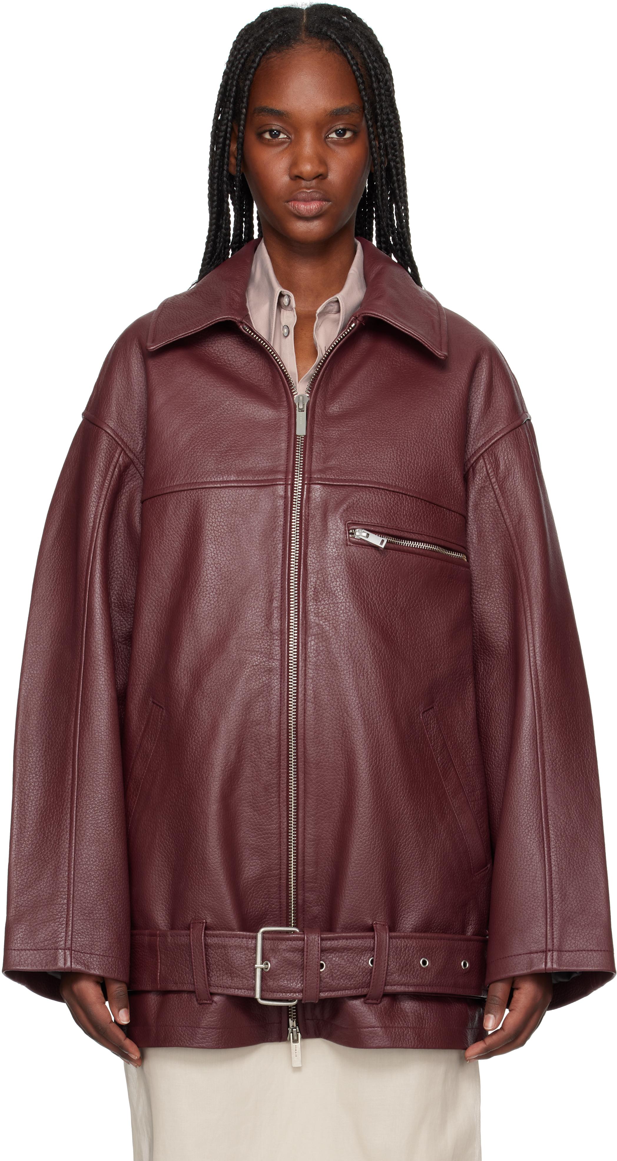 Women's REMAIN Birger Christensen Leather jackets from $605 | Lyst