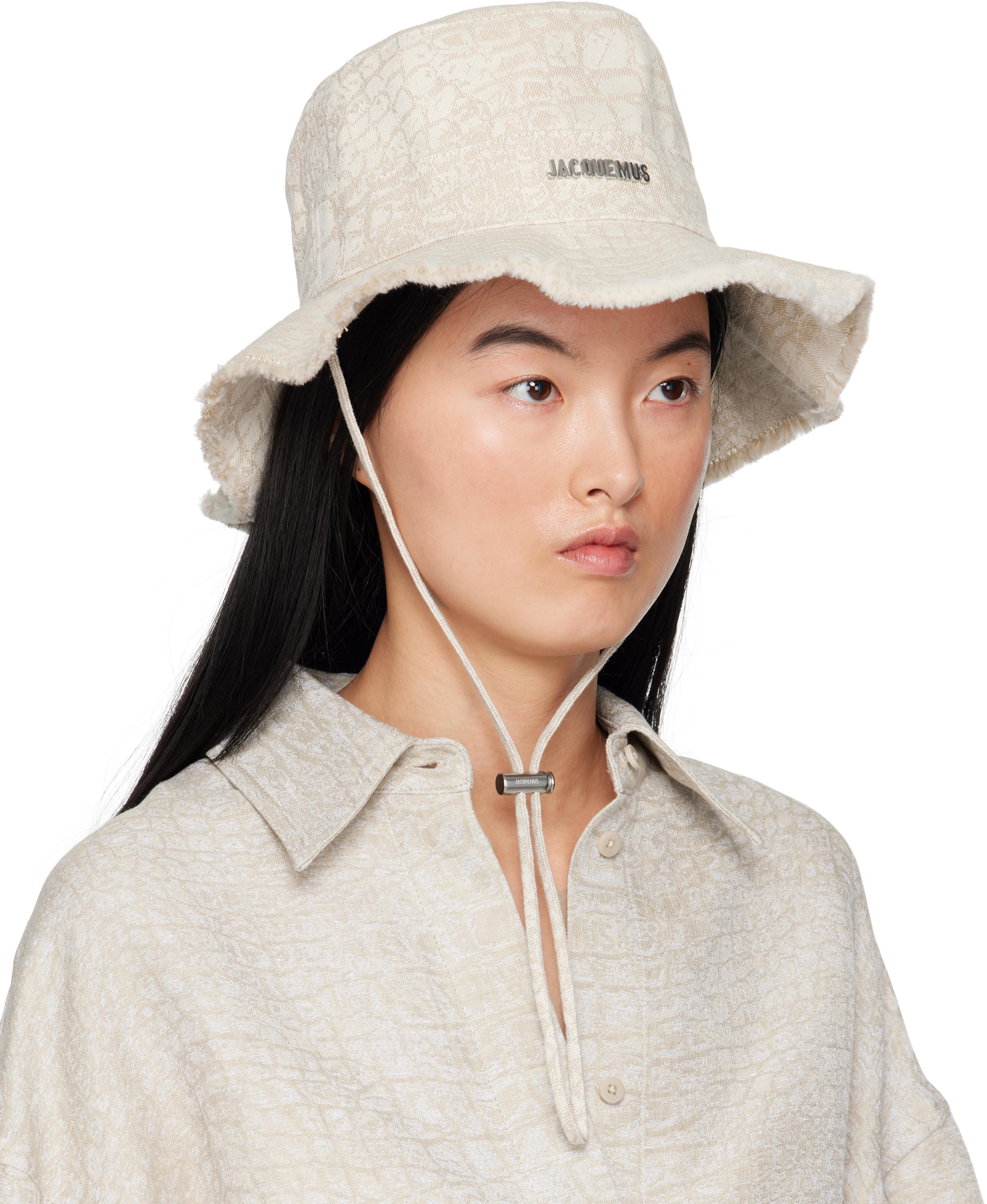 Jacquemus La Croisière 'The Artichaut' Bucket Hat in Natural | Lyst