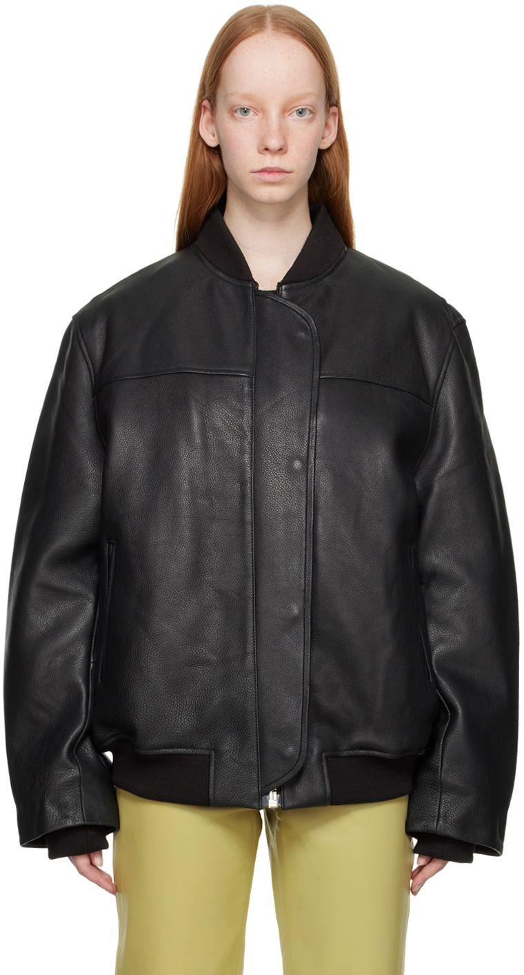 amanda uprichard faux leather dress Amanda Uprichard Eunice Skort in Faux Leather in Black main image 0