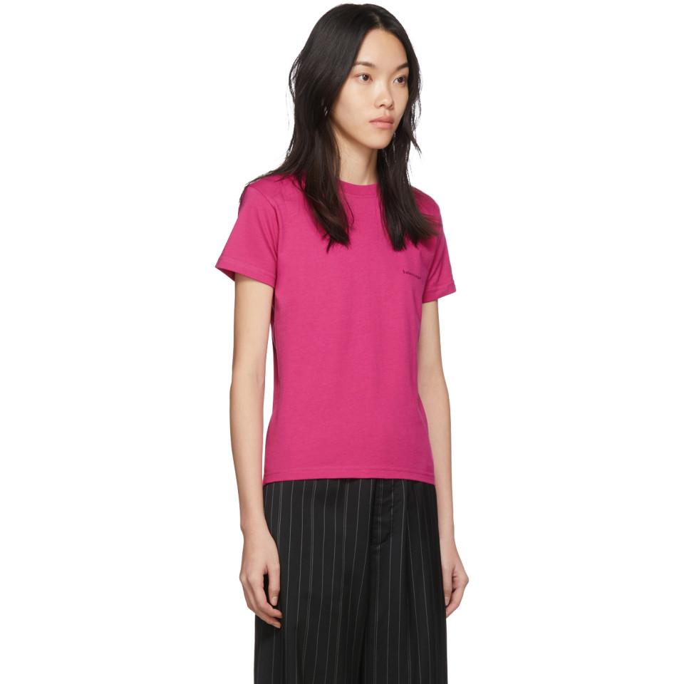 balenciaga t shirt pink