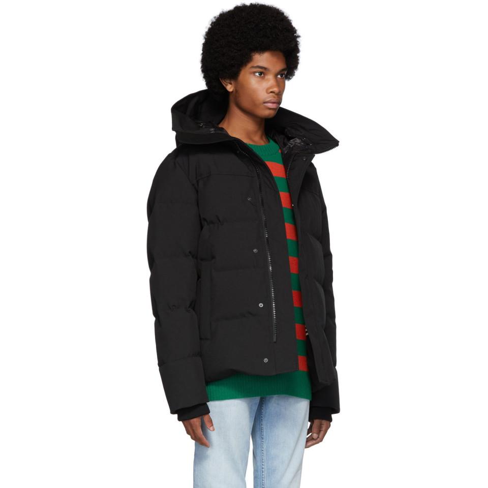 kenzo black down jacket