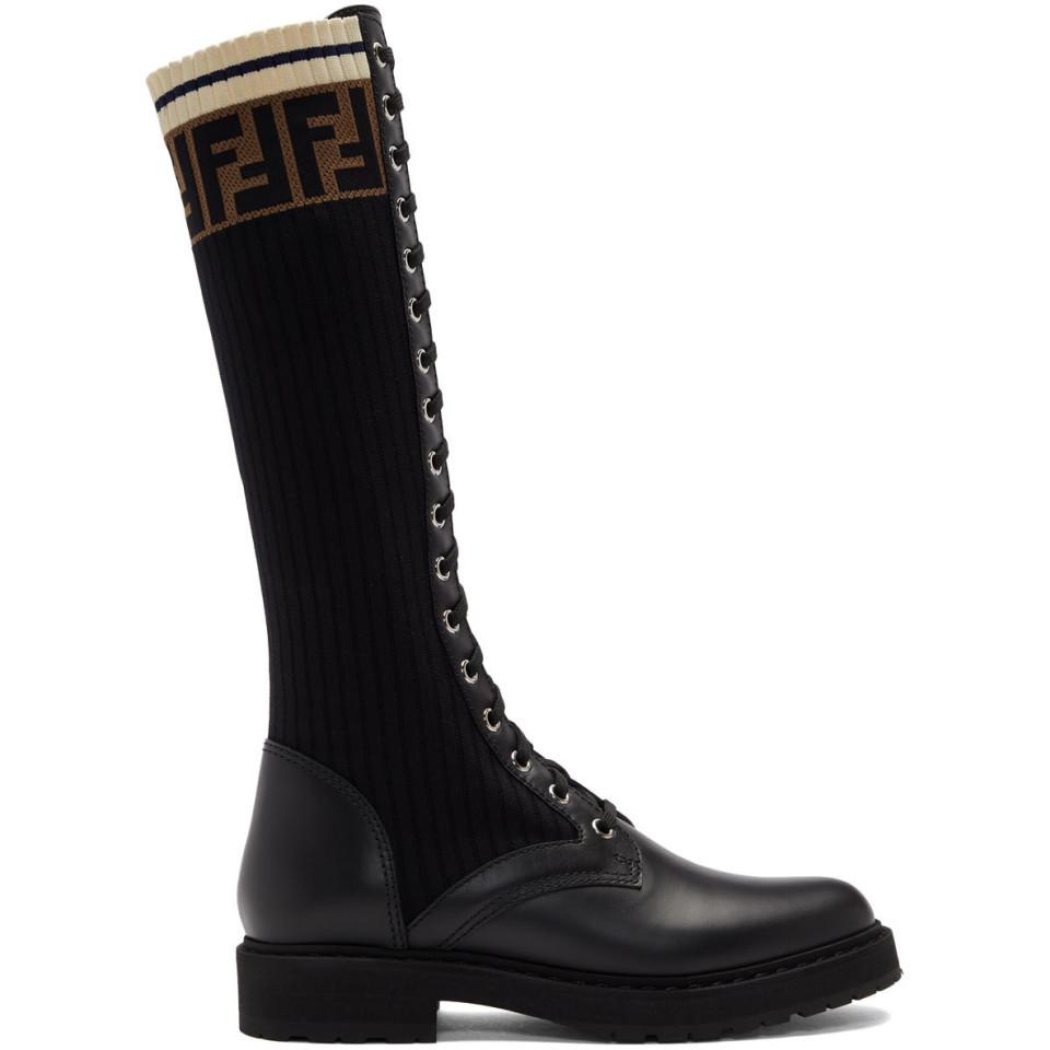 fendi rockoko boots sale