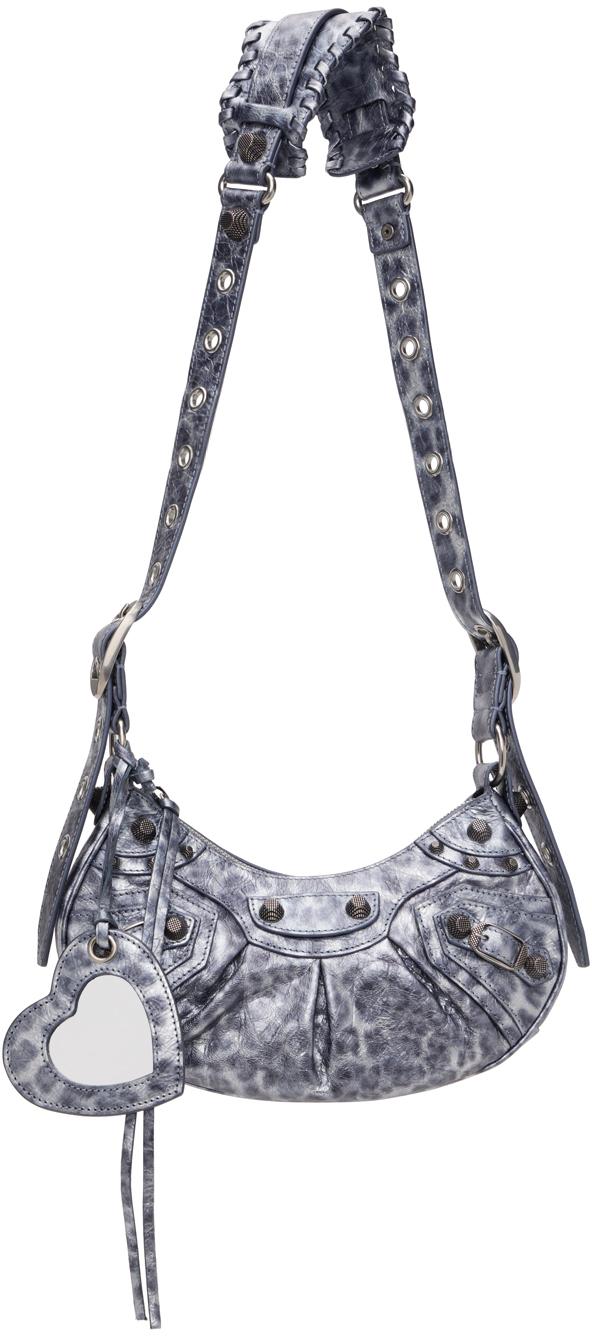 Balenciaga レディース ブラック シルバー Xs Le Cagole ショルダー 