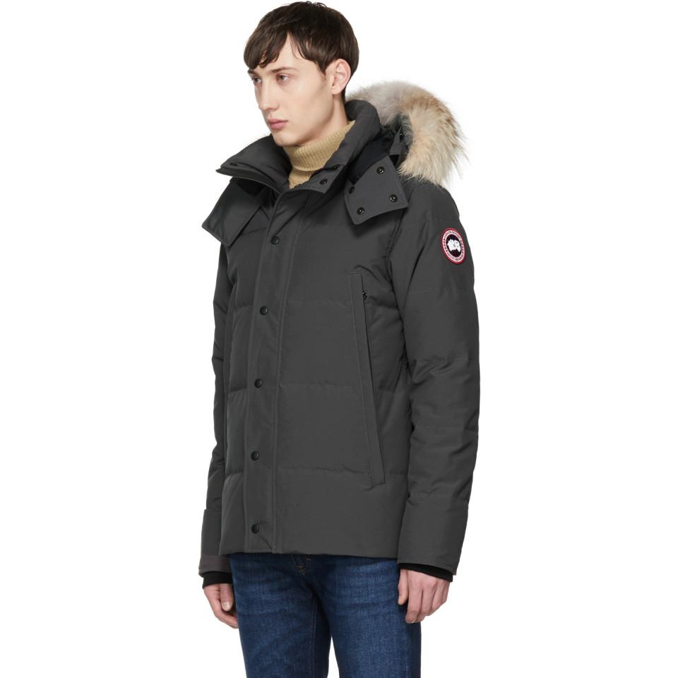 canada goose wyndham grey