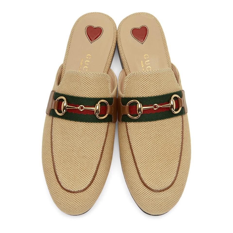 Gucci princetown store canvas