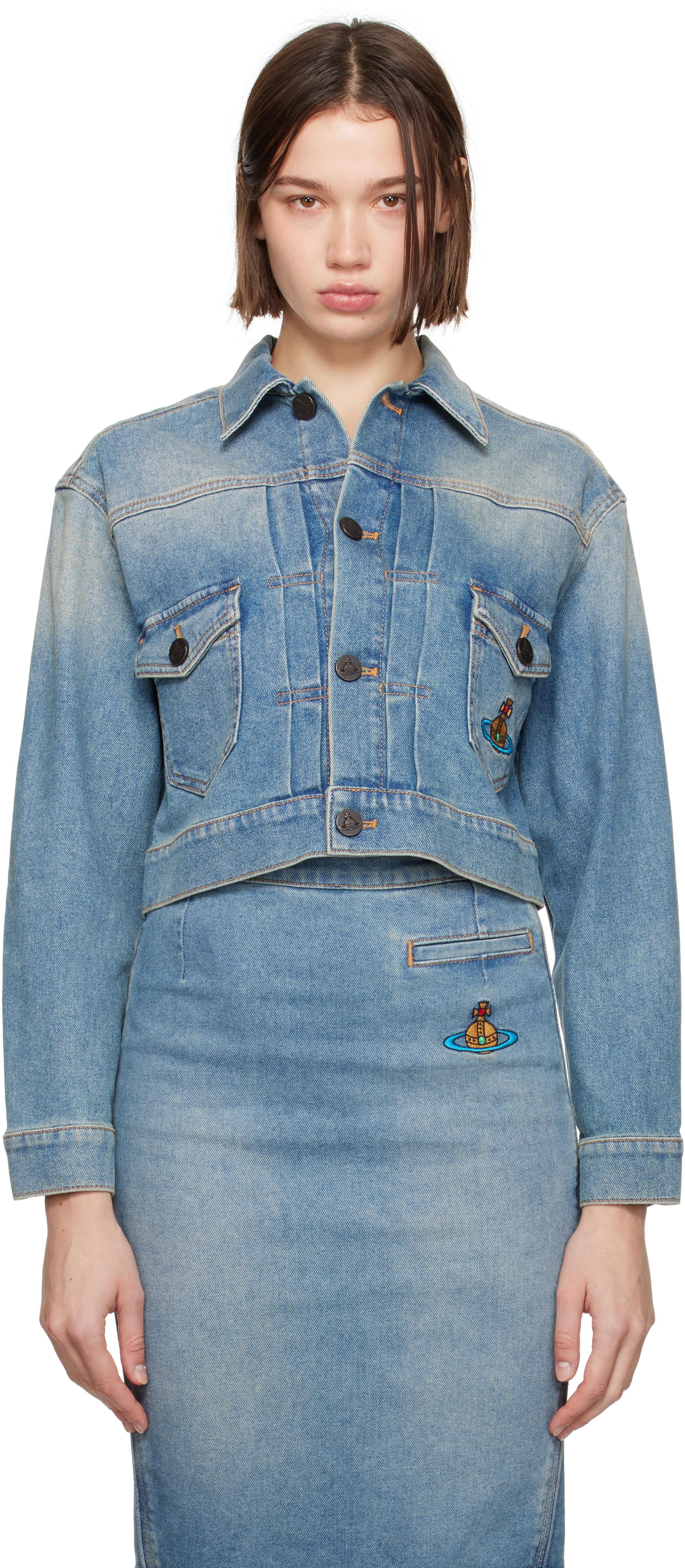 Vivienne Westwood Jean and denim jackets for Women | Online Vivienne Westwood Jean and denim jackets for Women | Online