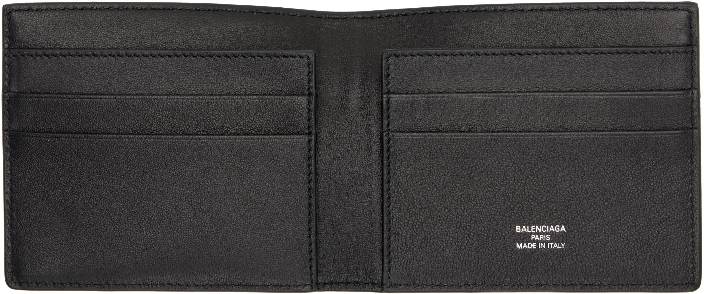 国内発送☆BALENCIAGA☆RODEO SQUARE FOLDED WALLET/BLACK Men's Rodeo Square Folded Wallet in Black | Balenciaga US