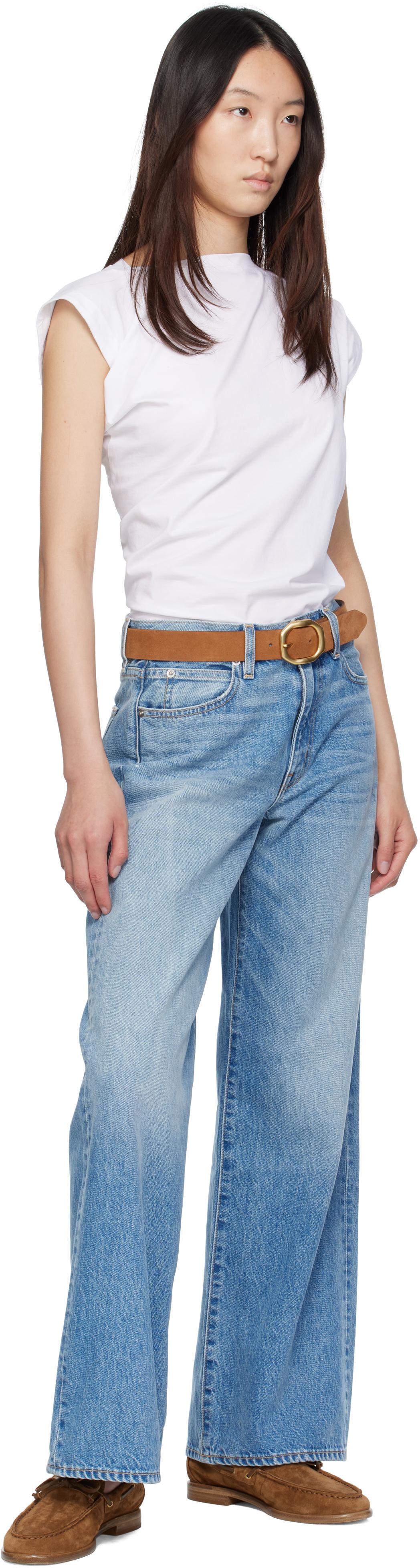 【関税込み】rag & bone タン Audrey スエード ベルト Audrey Suede Belt - Umber Suede | rag & bone