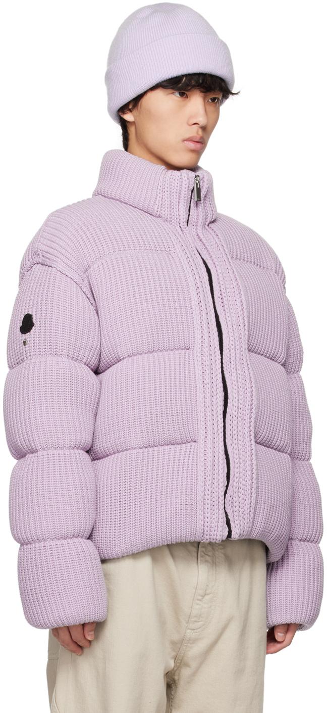 ヤ*و様 定価4万MONCLER GENIUS ALYX ビーニーパープル