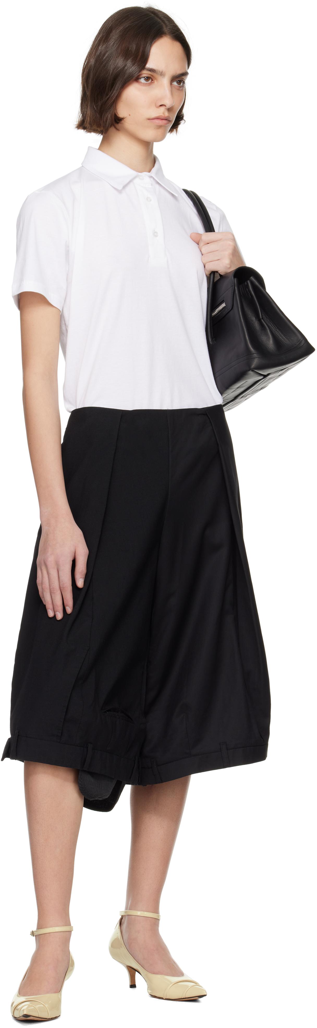 【関税込み】HODAKOVA Upside Down Wide Trouser ショートパンツ HODAKOVA Upside Down Wide Trouser ショートパンツ ブラック | Lyst