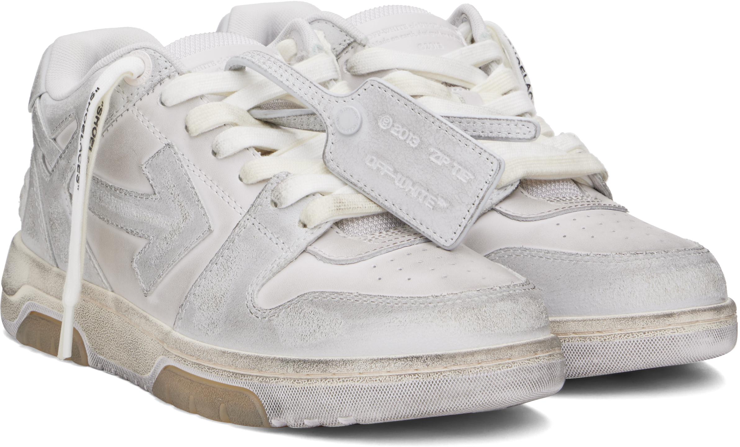 Off-White c/o Virgil Abloh Out Of Office Vintage Leather Sneakers 