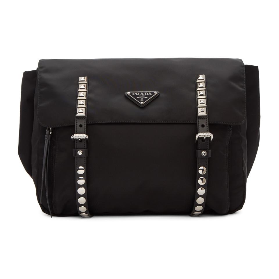 prada studded belt bag